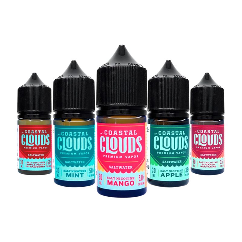 Coastal Clouds Salt E-Liquid 30ml Collection 0