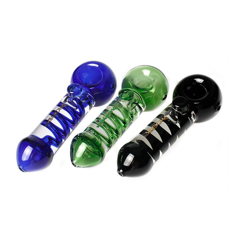 PHOENIX STAR Freezable Coil Spoon Hand Pipe 5.5 Inches 0