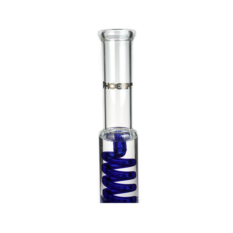 PHOENIX STAR Freezable Coil Double Bong 18 Inches 3