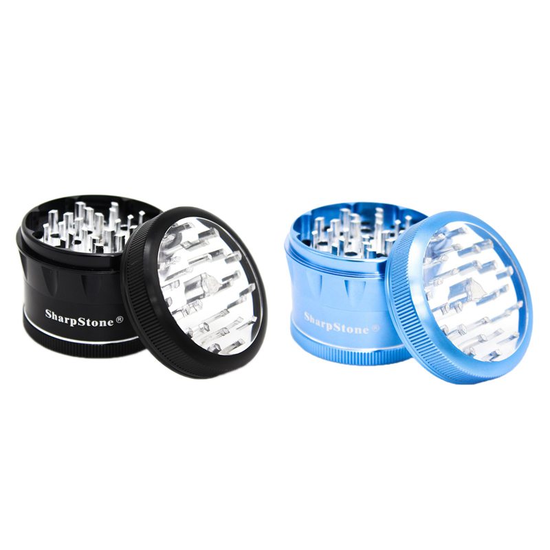 Sharpstone VSG2.5 Glass Top 4-Piece Grinder 0