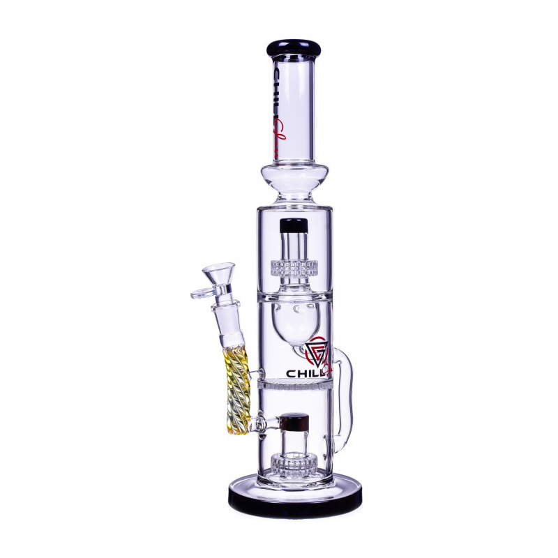 Chill Glass The Majestic Multi Perc Recycler Bong 16 Inches 1