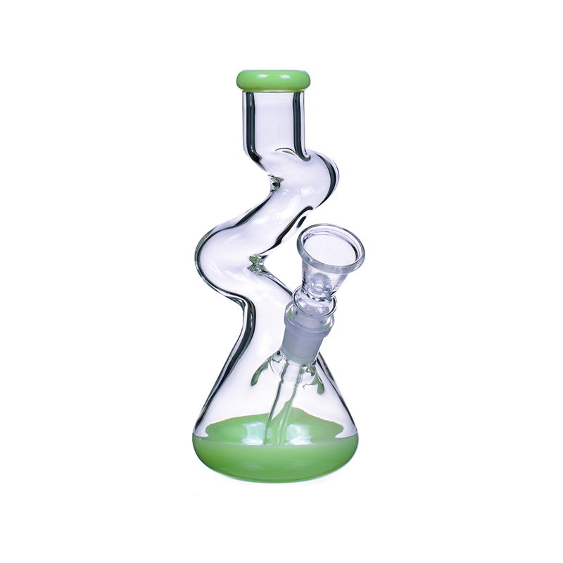 The Goliath Curved Neck Double Zong Bong 8 Inches 2