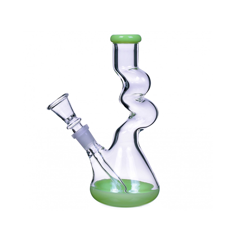 The Goliath Curved Neck Double Zong Bong 8 Inches 3