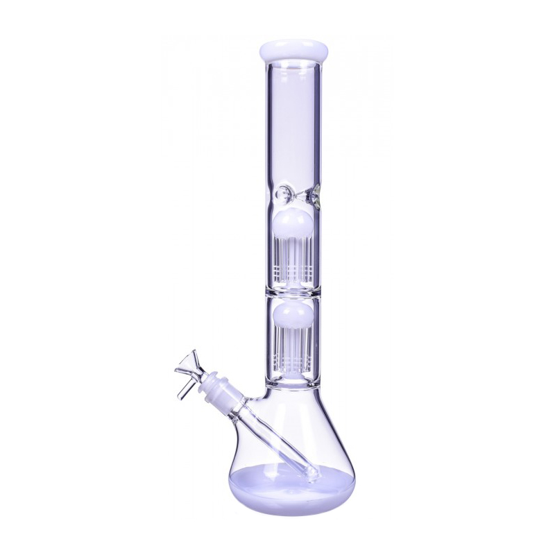 Double Tree Perc 16 Arm Bong With Down Stem And Matching Bowl 17 Inches 2