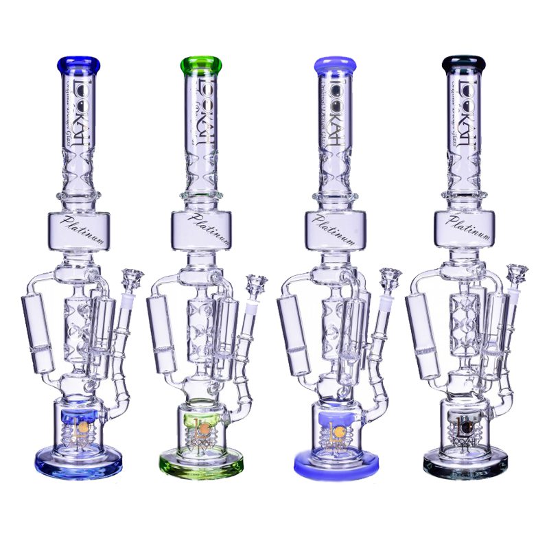 Lookah Sprinkler Perc To Triple Honeycomb Chamber Bong 23 Inches 0