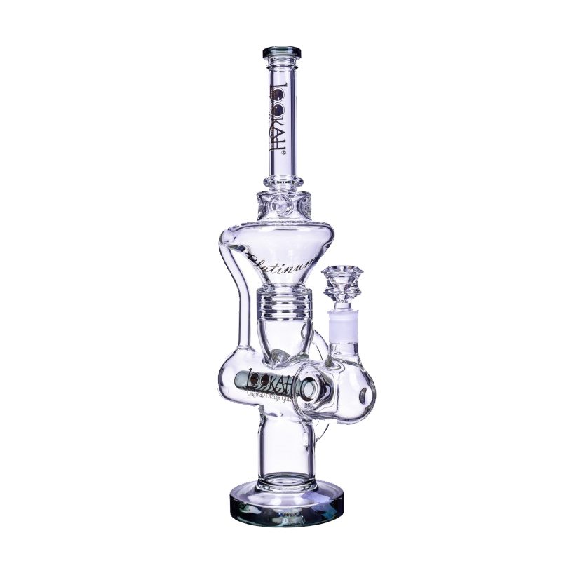 Lookah Inline Recycler Perc Bong 17 Inches 1