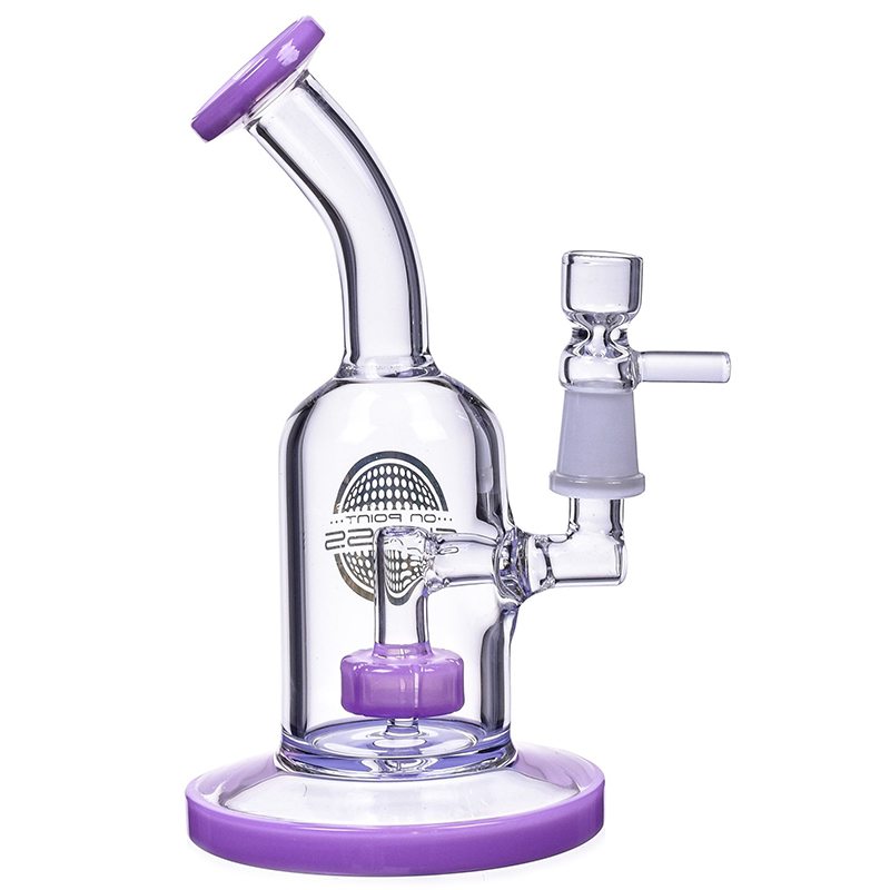 The Attraction Titled Showerhead Perc Bong & Dab Rig 7 Inches 4