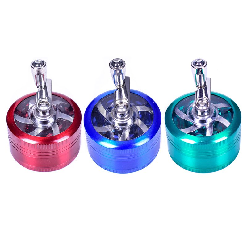 The Cutter Hand Cranked Three Piece Grinder 50mm 0