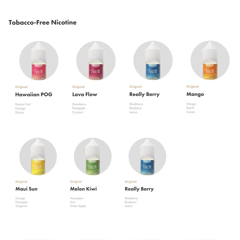 Naked TFN Salt Nic E-Liquid 30ml Collections 2