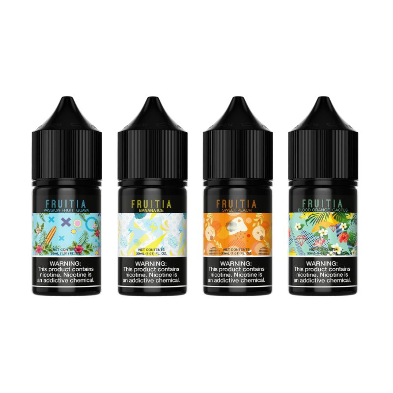 Fruitia Salt Nic E-Liquid 30ml 0