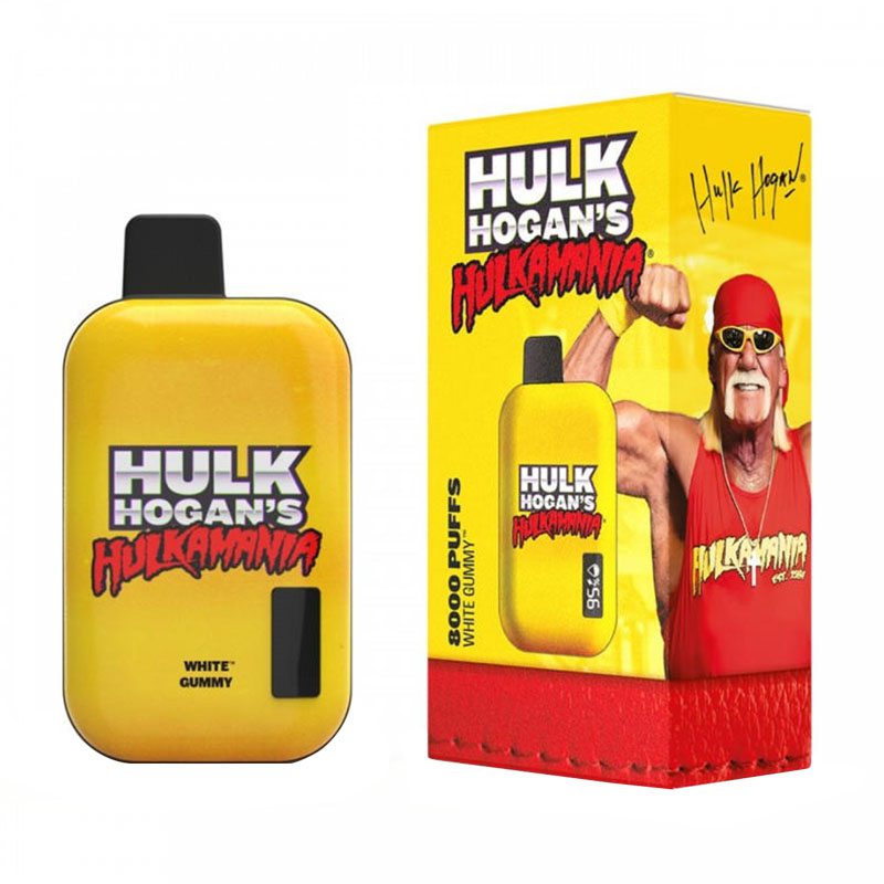 Hulk Hogan's Hulkamania & Hollywood Disposable Vape 8000 Puffs 1