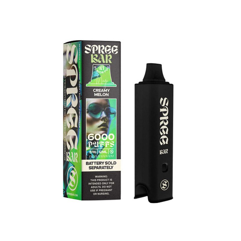 Spree Bar Disposable Vape 6000 Puffs Flavor Pod 1