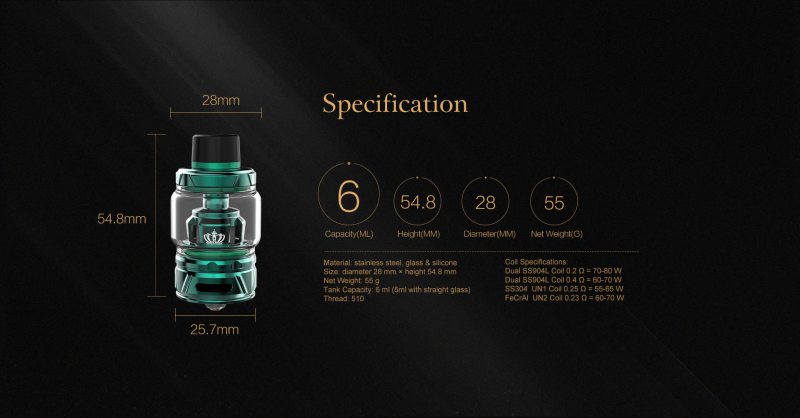 Uwell Crown 4 Tank 3