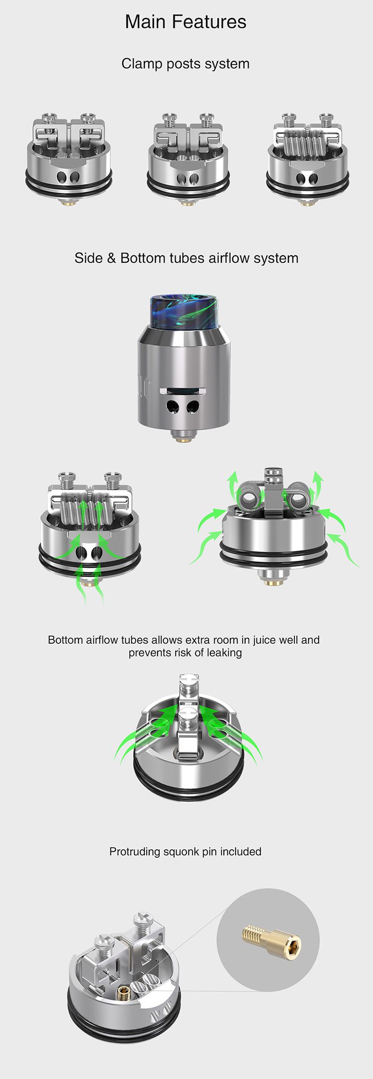 Vandy Vape Iconic RDA Tank(2ml/24mm) 2